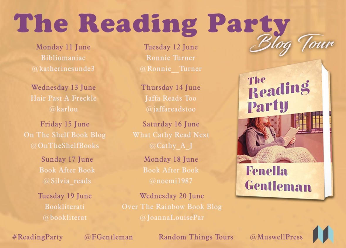 The Reading Party Blog Tour poster